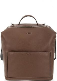 Кожаная сумка-рюкзак с одним отделом Furla