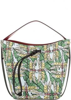 Кожаная сумка со съемным карманом Furla