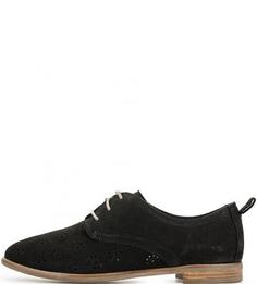 Замшевые полуботинки с перфорацией Clarks