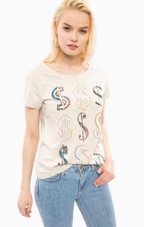 Хлопковая футболка с принтом Pepe Jeans