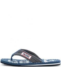 Серые пляжные сланцы Hilfiger Denim
