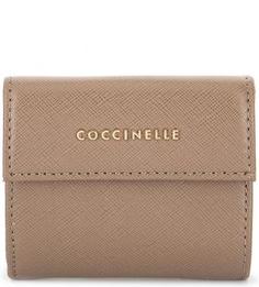 Кожаный кошелек с одним отделом для купюр Coccinelle