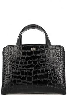 Кожаная сумка с короткими ручками Cavalli Class