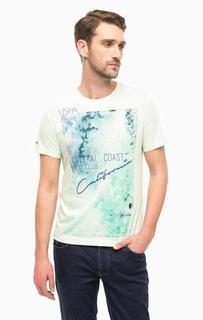 Хлопковая футболка с принтом U.S. Polo Assn.