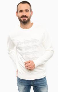 Свитшот молочного цвета Pepe Jeans