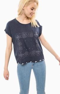 Футболка оверсайз с вышивкой Pepe Jeans