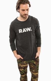 Серая футболка с камуфляжным принтом G Star RAW