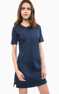 Джинсовое платье с короткими рукавами Liu Jo