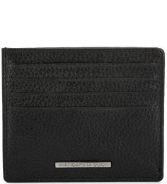 Кожаная визитница черного цвета Mandarina Duck