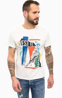Футболка из хлопка с короткими рукавами Pepe Jeans