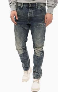 Зауженные джинсы с декоративными потертостями G Star RAW