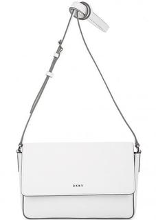 Маленькая кожаная сумка через плечо Dkny