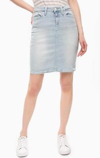 Короткая джинсовая юбка Tommy Hilfiger