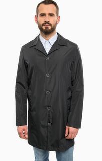 Синий классический плащ Trussardi Jeans