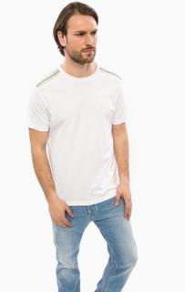 Хлопковая футболка с круглым вырезом Diesel