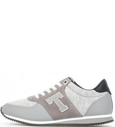 Летние кроссовки серого цвета Tommy Hilfiger