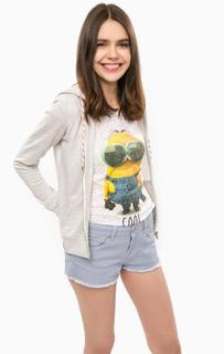 Серая толстовка с капюшоном Alcott