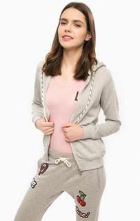 Серая толстовка с капюшоном Alcott