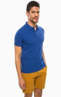 Синяя футболка поло с короткими рукавами Scotch&Soda