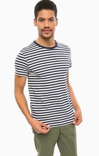 Хлопковая футболка с круглым вырезом Scotch&Soda