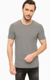 Хлопковая футболка с круглым вырезом Jack & Jones