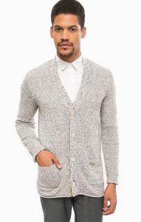 Кардиган на пуговицах с накладными карманами Scotch&Soda