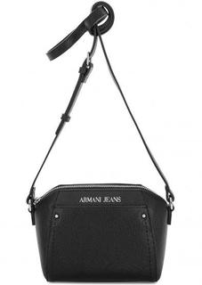 Маленькая черная сумка через плечо Armani Jeans
