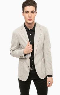 Серый пиджак с накладными карманами Alcott