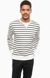 Свитшот в полоску с разрезами по бокам Scotch&Soda