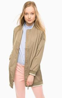 Легкая куртка цвета хаки S.Oliver