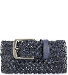 Плетеный кожаный ремень Gas