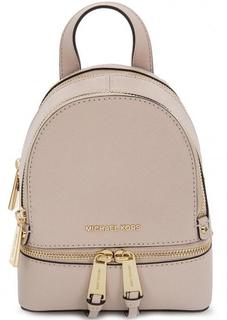 Маленький кожаный рюкзак Michael Michael Kors