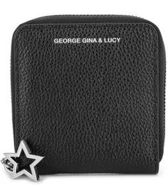 Кожаный кошелек на молнии George Gina & Lucy