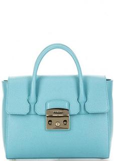 Кожаная сумка с короткими ручками и съемным плечевым ремнем Furla