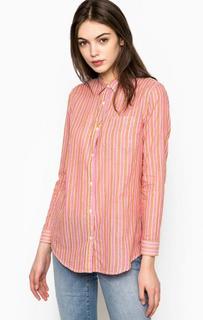 Рубашка в полоску с нагрудным карманом Maison Scotch