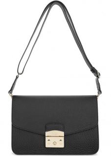 Кожаная сумка с широким плечевым ремнем Furla