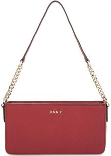 Сумка через плечо из сафьяновой кожи Dkny