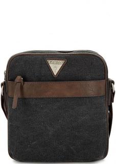 Маленькая текстильная сумка через плечо Guess