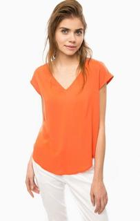 Блуза оранжевого цвета с короткими рукавами B.Young