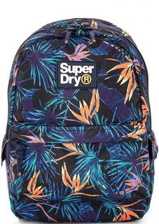 Текстильный рюкзак с ярким цветочным принтом Superdry