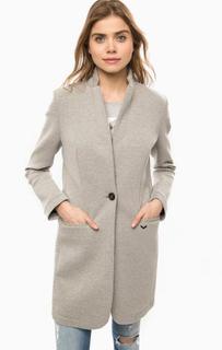 Серое хлопковое пальто Superdry