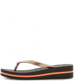 Пляжные сланцы на танкетке Michael Michael Kors