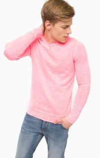 Розовый джемпер с круглым вырезом Superdry