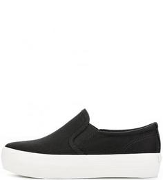 Черные текстильные слипоны Vagabond