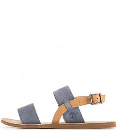 Синие сандалии из натуральной замши Timberland