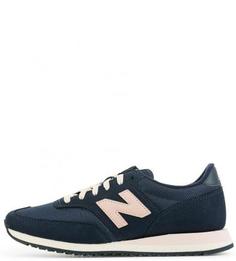 Синие текстильные кроссовки New Balance