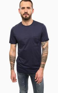 Синяя футболка с круглым вырезом Gaudi