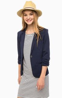 Синий трикотажный пиджак Lerros