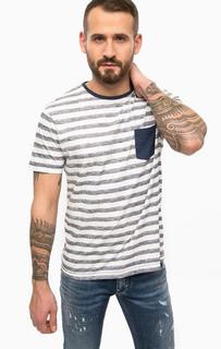 Футболка в полоску с круглым вырезом Lerros