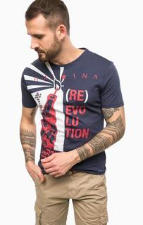 Хлопковая футболка с круглым вырезом Gas